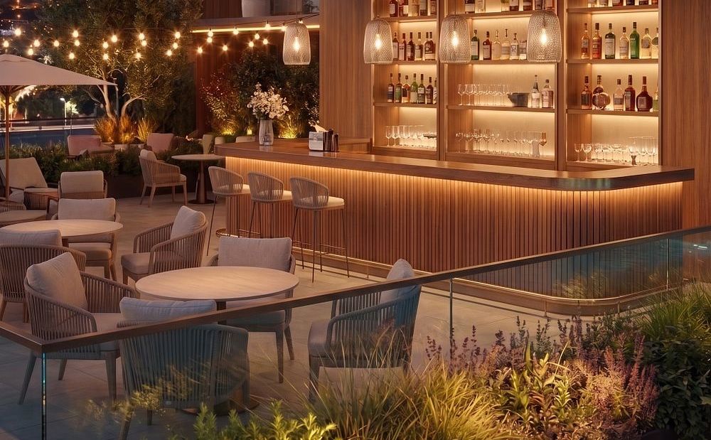 Кафе-бар и lounge в комплексе Palladium Riverside