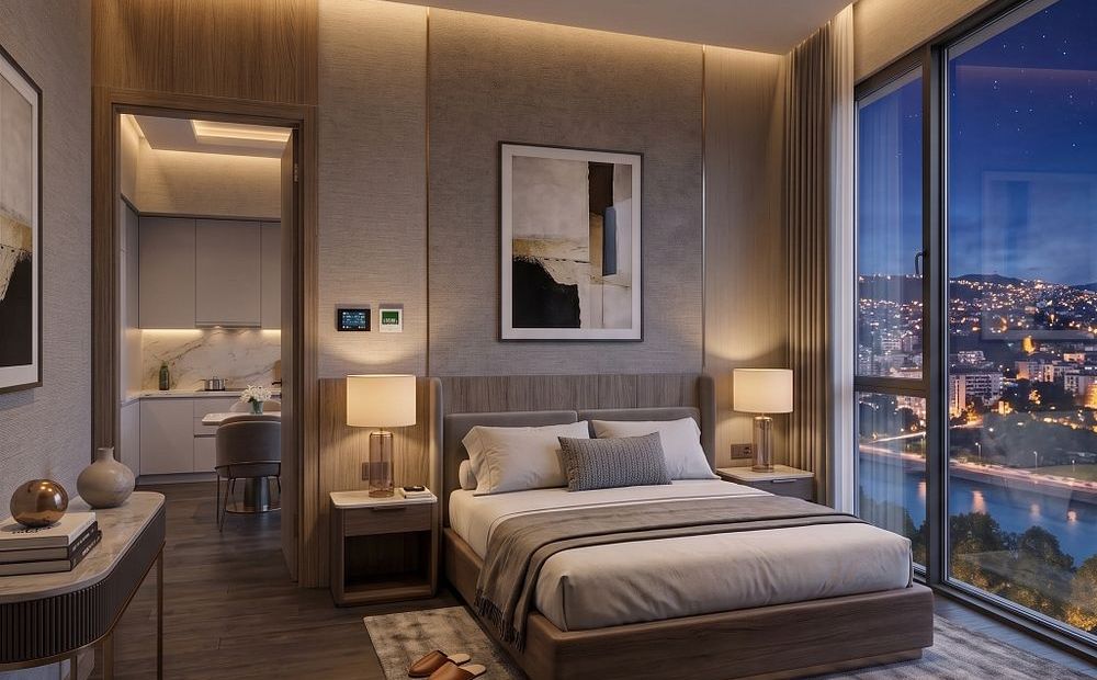 Полностью меблированная квартира Palladium Riverside